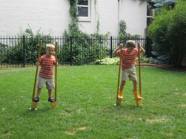 Traditional Wood Stilts Crafted by Hand