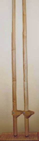 Traditional Wood Stilts Crafted by Hand with Love