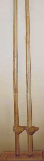 Traditional Wood Stilts Crafted by Hand with Love